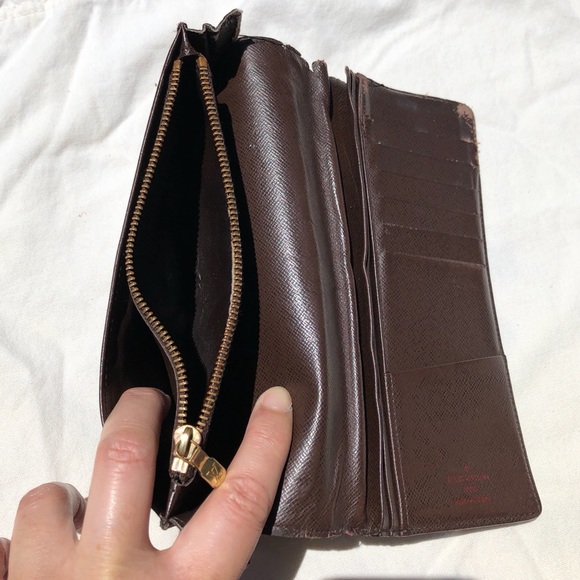 Louis Vuitton Damier Ebene Brazza Wallet - Picture 6 of 14